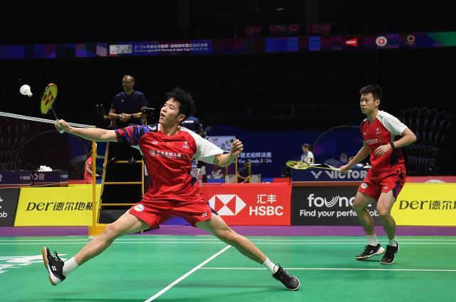 1714657480868090380.jpg PG电子直营站-3比1淘汰卫冕冠军印度 国羽时隔三年重返汤杯四强