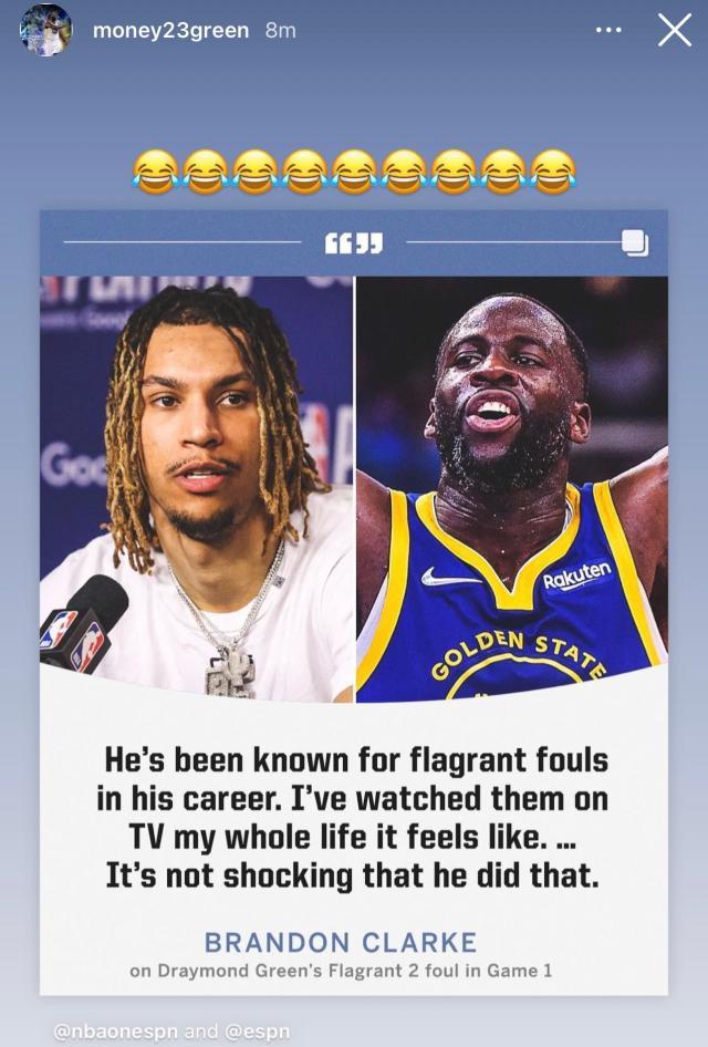 PG电子官网-二级恶意犯规被保留 追梦：我会继续打自己的篮球